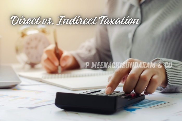 P.Meenachisundaram and Co. in Coimbatore offers expert guidance in managing direct and indirect taxation. We ensure compliance while optimizing financial efficiency for businesses. Trust us for accurate and reliable tax solutions tailored to your needs