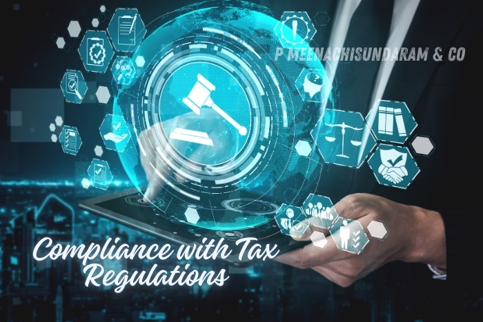 businesses stay compliant with tax regulations through expert advisory services by P.Meenachisundaram and Co. in Coimbatore