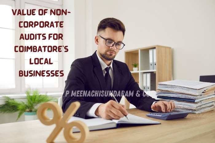 P. Meenachisundaram & Co. offers trusted non-corporate audit services for local businesses in Coimbatore