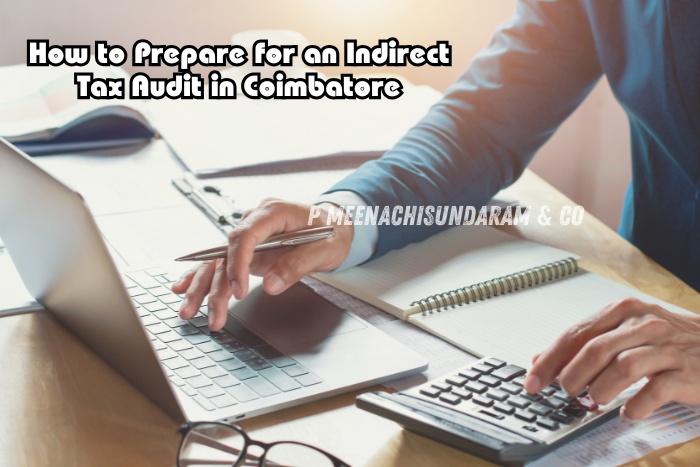 P Meenachisundaram & Co offers expert tax audit preparation services for local businesses in Coimbatore