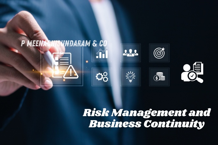 P Meenachisundaram & Co in Coimbatore supports companies in ensuring business continuity through risk management